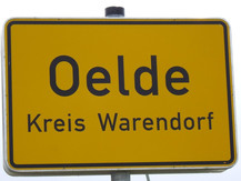Oelde Ortsschild